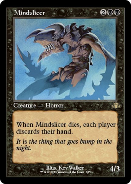 画像1: 【ENG】精神を刻むもの/Mindslicer[MTG_DMR_305R] (1)