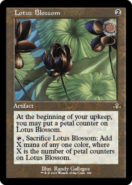 画像1: 【ENG】水蓮の花/Lotus Blossom[MTG_DMR_384R] (1)