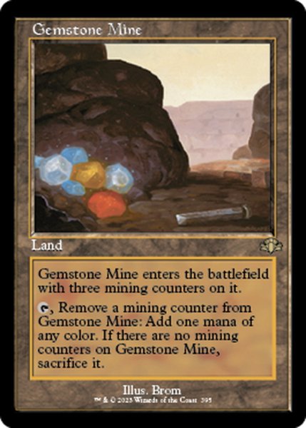 画像1: 【ENG】宝石鉱山/Gemstone Mine[MTG_DMR_395R] (1)