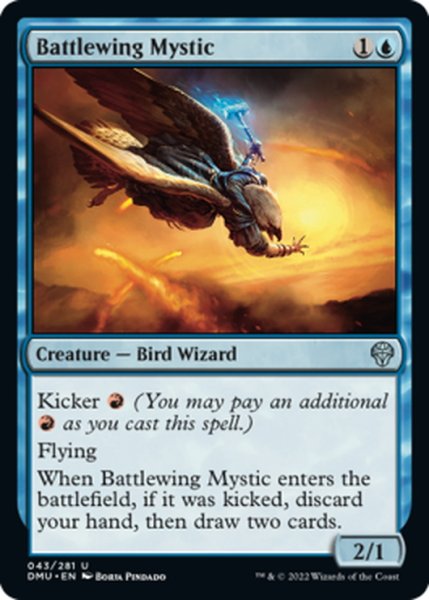 画像1: 【ENG】戦羽の神秘家/Battlewing Mystic[MTG_DMU_043U] (1)