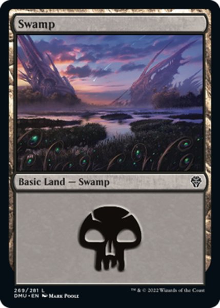 画像1: 【ENG】沼/Swamp[MTG_DMU_269L] (1)