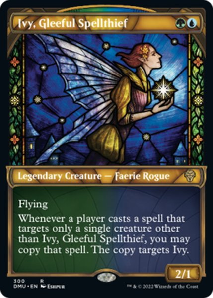 画像1: 【ENG】★Foil★陽気な呪文盗み、アイヴィー/Ivy, Gleeful Spellthief[MTG_DMU_300R] (1)