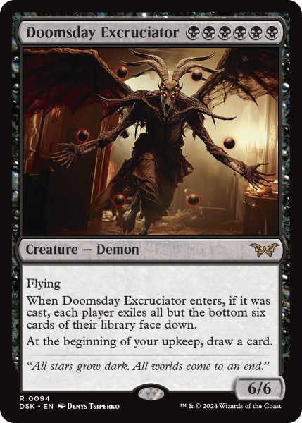 画像1: 【ENG】終末の加虐者/Doomsday Excruciator [MTG_DSK_0094_R] (1)