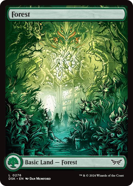 画像1: 【ENG】森/Forest [MTG_DSK_0276_C] (1)