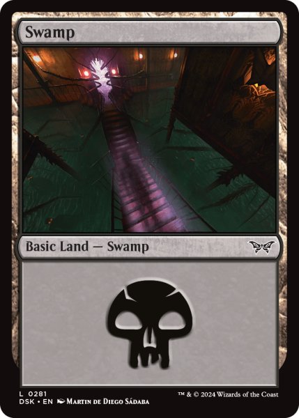 画像1: 【ENG】沼/Swamp[MTG_DSK_0281_C] (1)