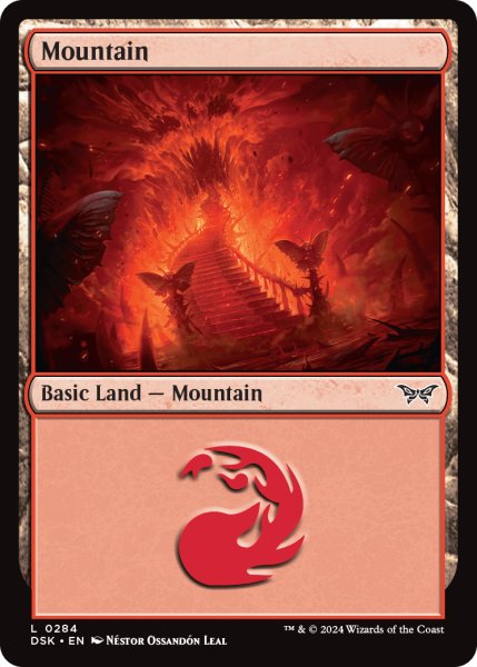 画像1: 【ENG】山/Mountain[MTG_DSK_0284_C] (1)