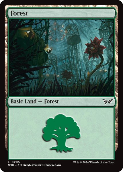 画像1: 【ENG】森/Forest[MTG_DSK_0285_C] (1)