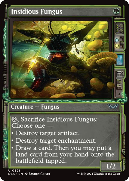 画像1: 【ENG】腹黒茸/Insidious Fungus [MTG_DSK_0321_U] (1)