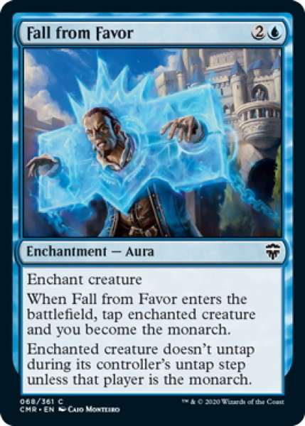 画像1: 【ENG】失墜/Fall from Favor[MTG_CMR_068C] (1)