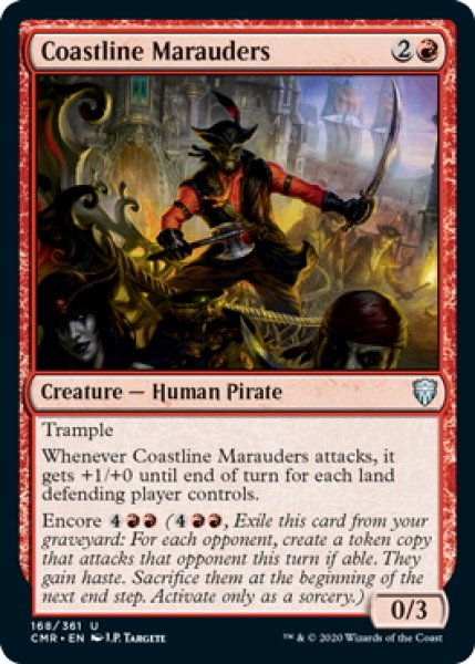 画像1: 【ENG】海岸線の匪賊/Coastline Marauders[MTG_CMR_168U] (1)