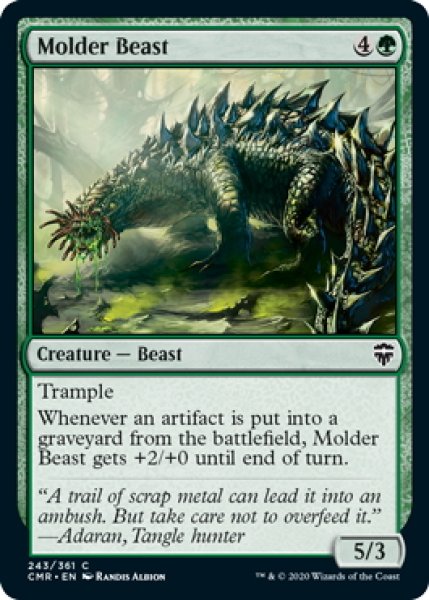 画像1: 【ENG】腐食獣/Molder Beast[MTG_CMR_243C] (1)