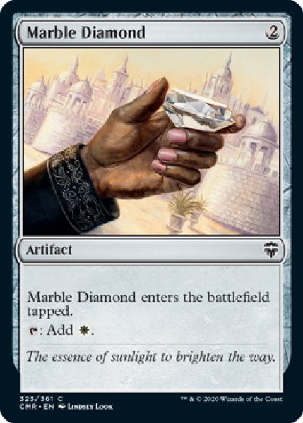 画像1: 【ENG】乳白色のダイアモンド/Marble Diamond[MTG_CMR_323C] (1)