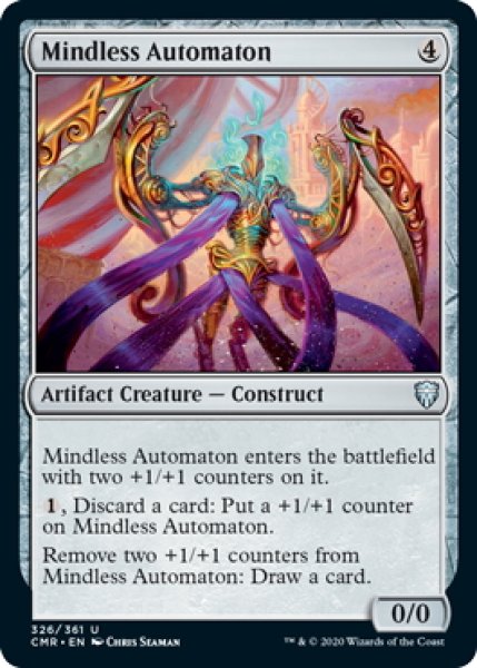 画像1: 【ENG】愚鈍な自動人形/Mindless Automaton[MTG_CMR_326U] (1)