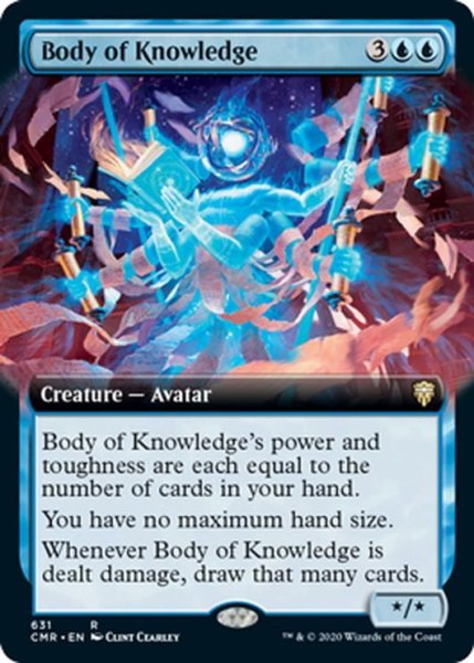 画像1: 【ENG】知識の具身/Body of Knowledge[MTG_CMR_631R] (1)