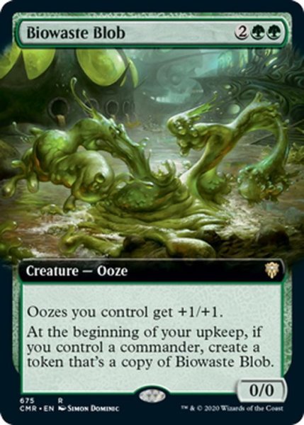 画像1: 【ENG】★Foil★生廃棄物の泥塊/Biowaste Blob[MTG_CMR_675R] (1)