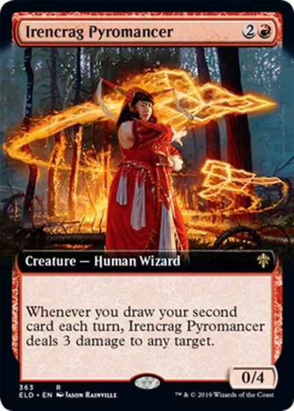 画像1: 【ENG】アイレンクラッグの紅蓮術師/Irencrag Pyromancer[MTG_ELD_363R] (1)