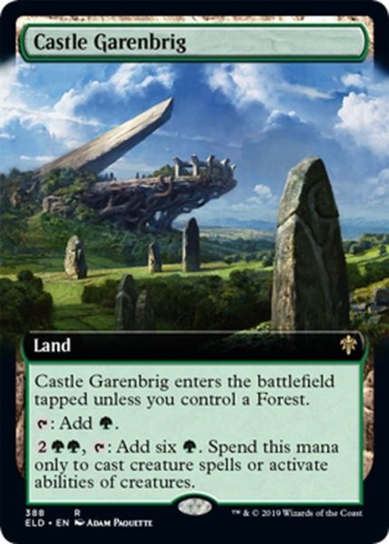 画像1: 【ENG】ギャレンブリグ城/Castle Garenbrig[MTG_ELD_388R] (1)