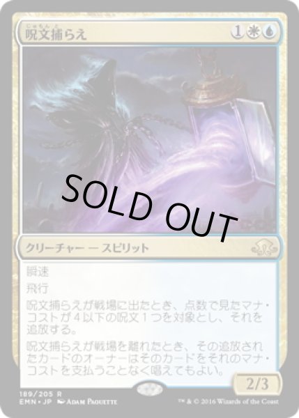 画像1: 【JPN】呪文捕らえ/Spell Queller[MTG_EMN_189R] (1)