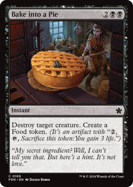 画像1: 【ENG】パイ包み/Bake into a Pie [MTG_FDN_0169_C] (1)