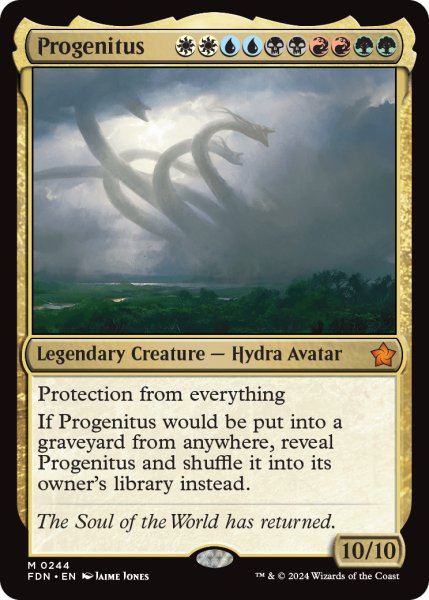 画像1: 【ENG】大祖始/Progenitus [MTG_FDN_0244_M] (1)