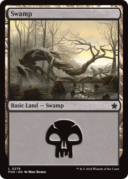 画像1: 【ENG】沼/Swamp[MTG_FDN_0276_C] (1)