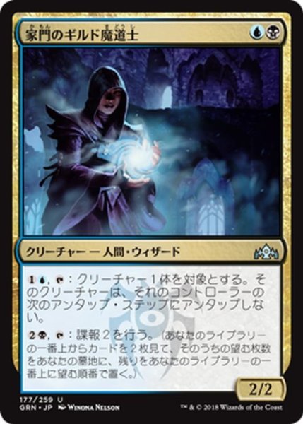 画像1: 【JPN】家門のギルド魔道士/House Guildmage[MTG_GRN_177U] (1)