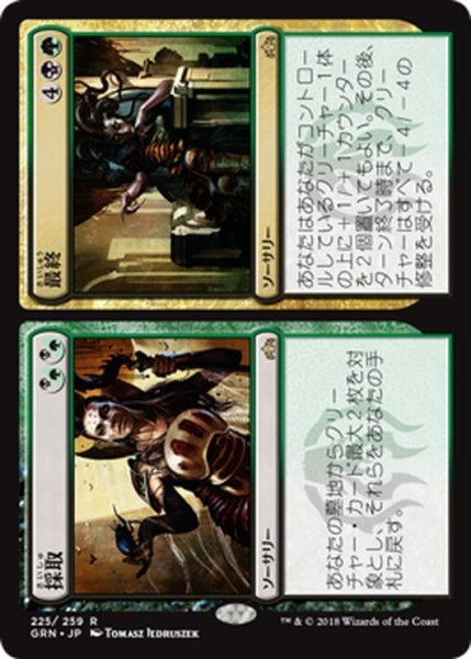 画像1: 【JPN】採取/最終/Find/Finality[MTG_GRN_225R] (1)