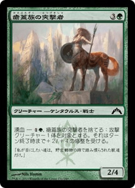 画像1: 【JPN】瘡蓋族の突撃者/Scab-Clan Charger[MTG_GTC_131C] (1)