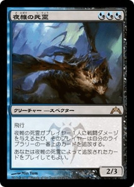 画像1: 【JPN】夜帷の死霊/Nightveil Specter[MTG_GTC_222R] (1)