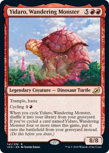 画像1: 【ENG】さまよう怪物、イダーロ/Yidaro, Wandering Monster[MTG_IKO_141R] (1)