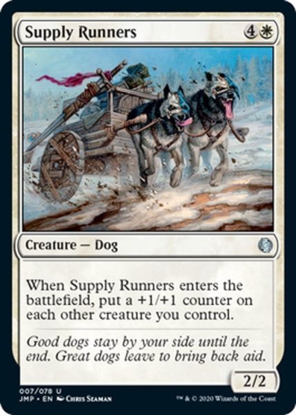 画像1: 【ENG】補給品運び/Supply Runners[MTG_JMP_007U] (1)