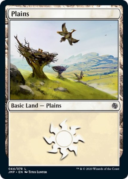 画像1: 【ENG】平地/Plains[MTG_JMP_044L] (1)