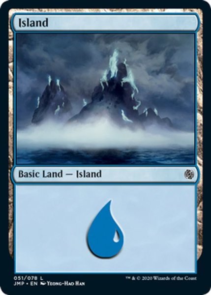 画像1: 【ENG】島/Island[MTG_JMP_051L] (1)