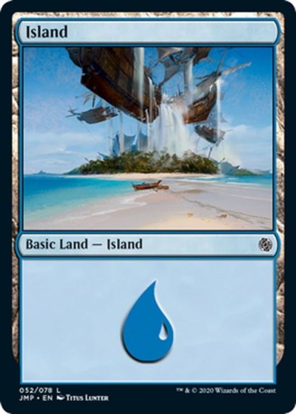 画像1: 【ENG】島/Island[MTG_JMP_052L] (1)