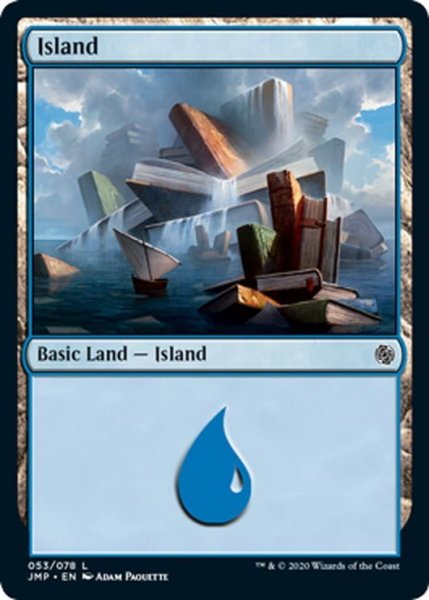 画像1: 【ENG】島/Island[MTG_JMP_053L] (1)