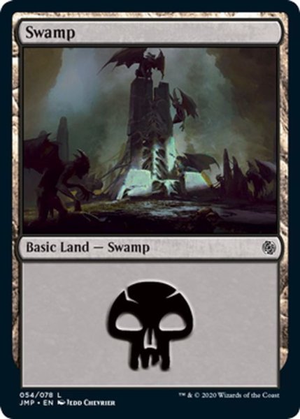 画像1: 【ENG】沼/Swamp[MTG_JMP_054L] (1)