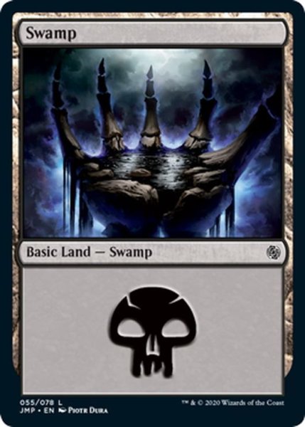 画像1: 【ENG】沼/Swamp[MTG_JMP_055L] (1)