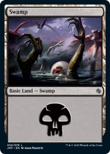 画像1: 【ENG】沼/Swamp[MTG_JMP_059L] (1)