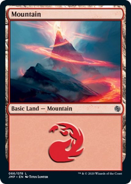 画像1: 【ENG】山/Mountain[MTG_JMP_066L] (1)