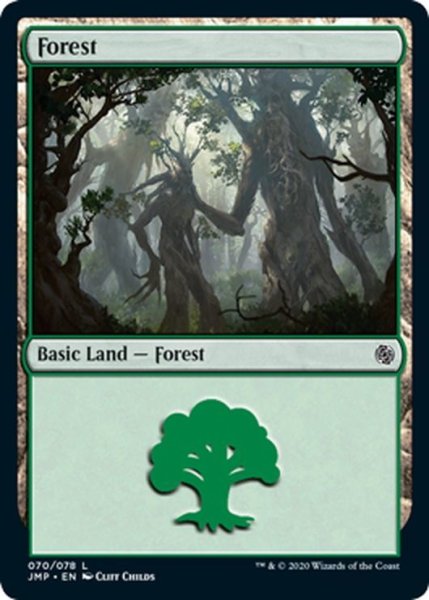 画像1: 【ENG】森/Forest[MTG_JMP_070L] (1)