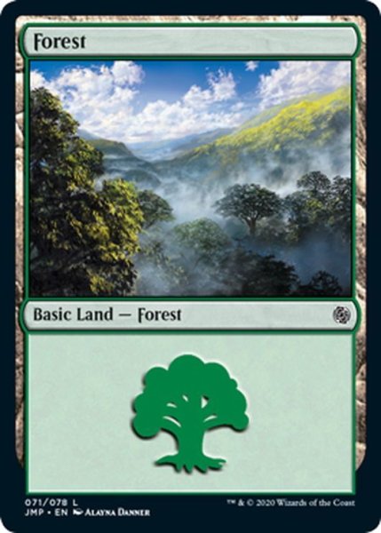 画像1: 【ENG】森/Forest[MTG_JMP_071L] (1)