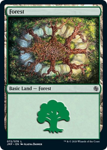 画像1: 【ENG】森/Forest[MTG_JMP_072L] (1)