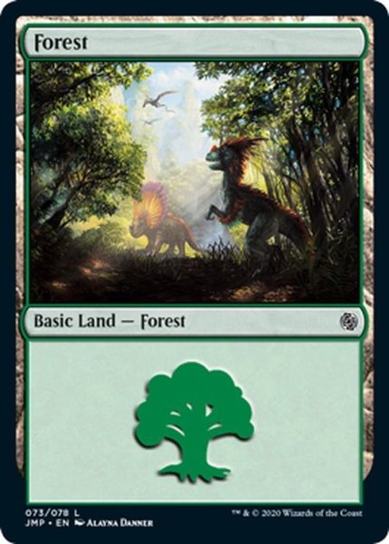 画像1: 【ENG】森/Forest[MTG_JMP_073L] (1)