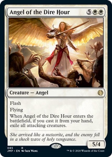 画像1: 【ENG】凶時の天使/Angel of the Dire Hour[MTG_JMP_085R] (1)