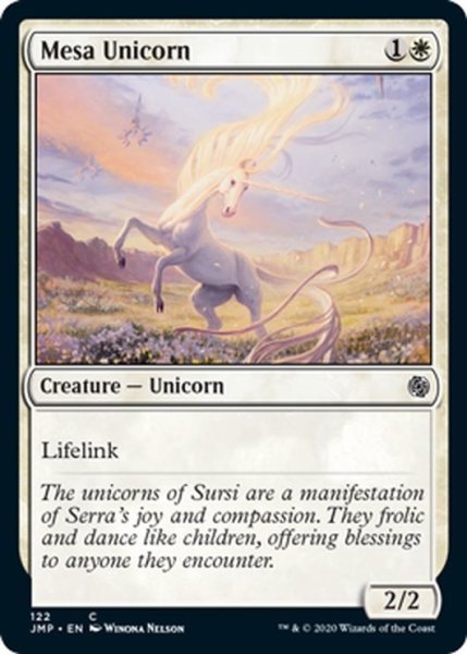 画像1: 【ENG】メサ・ユニコーン/Mesa Unicorn[MTG_JMP_122C] (1)