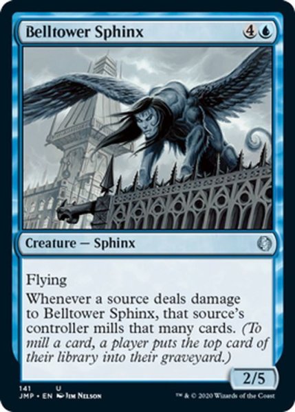 画像1: 【ENG】鐘塔のスフィンクス/Belltower Sphinx[MTG_JMP_141U] (1)