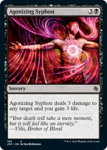 画像1: 【ENG】苦しめる吸引/Agonizing Syphon[MTG_JMP_199C] (1)