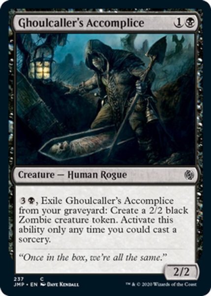 画像1: 【ENG】グール呼びの共犯者/Ghoulcaller's Accomplice[MTG_JMP_237C] (1)