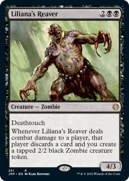 画像1: 【ENG】リリアナの肉裂き/Liliana's Reaver[MTG_JMP_251R] (1)