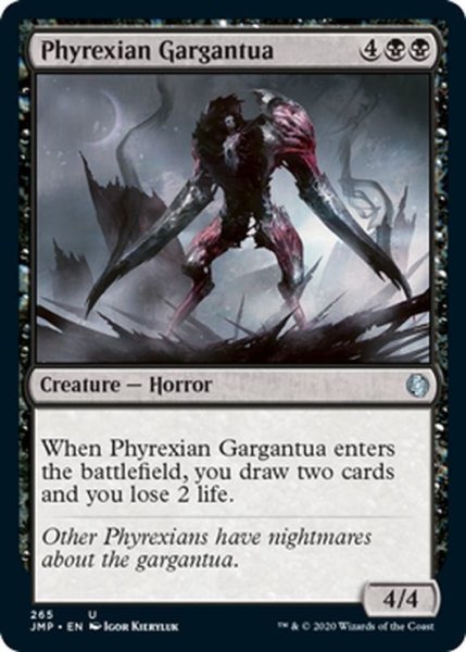 画像1: 【ENG】ファイレクシアのガルガンチュア/Phyrexian Gargantua[MTG_JMP_265U] (1)